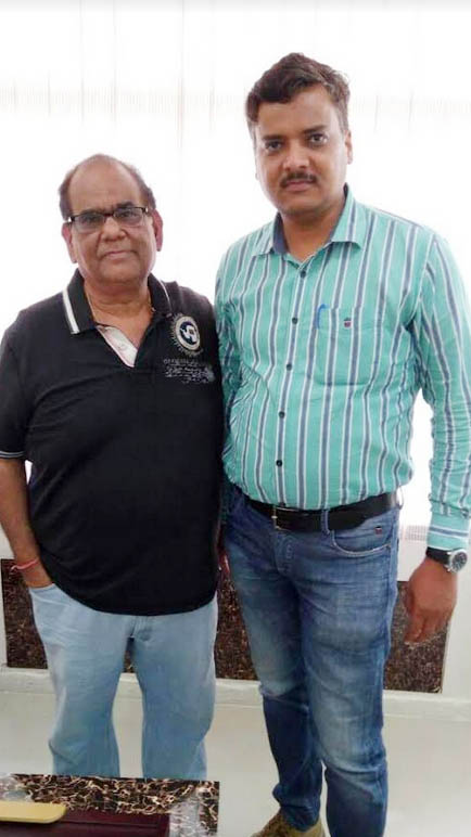 'Satish Kaushik' was a lively, sociable personality who made everyone laugh.