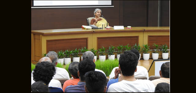In Photo - Bhide, All India Vice-president of Vivekananda Kendra Kanyakumari