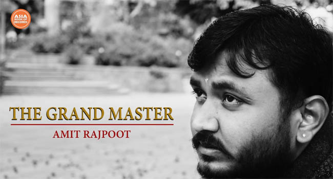 Indian writer Amit Rajput gets the title of Grand Master